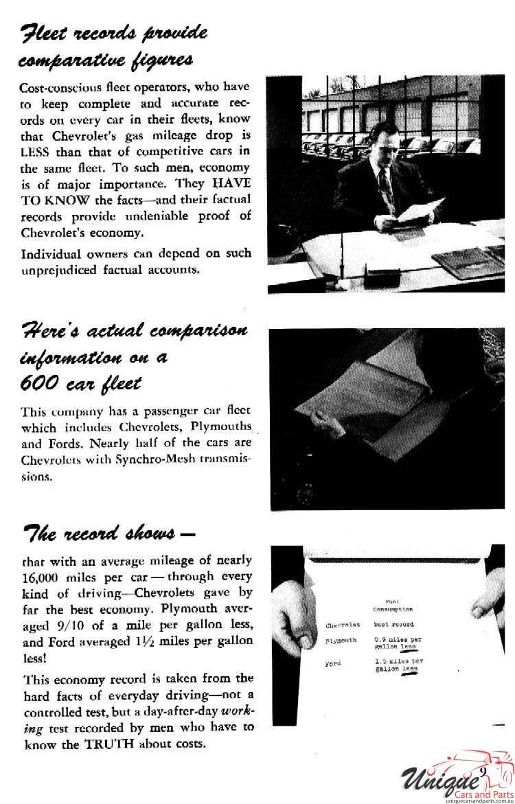 1951 Chevrolet The Leader Brochure Page 14
